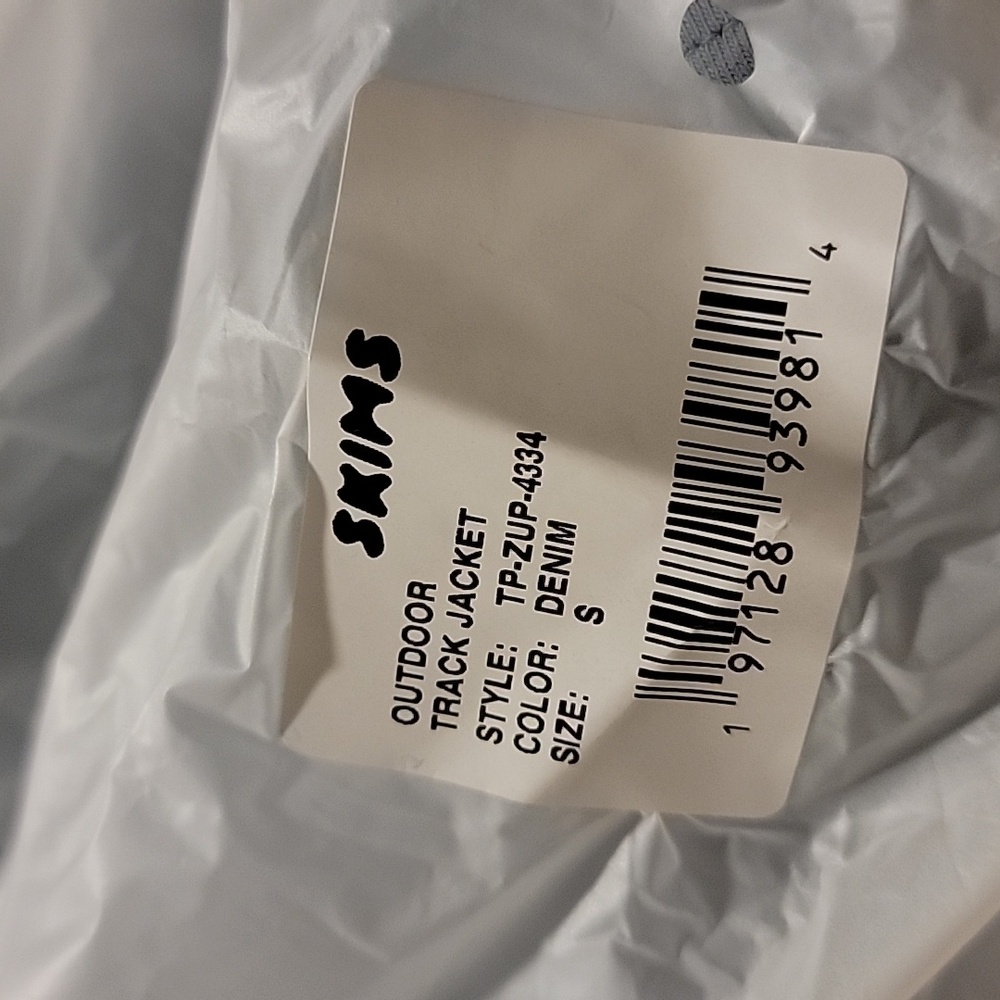 SKIMS Light Blue Zip-Up Jacket - Picture 6 of 6